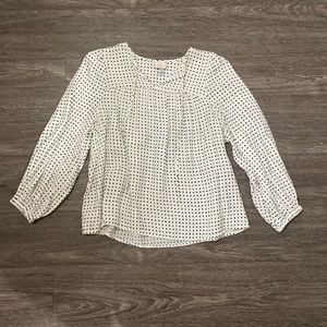 A New Day Polka Dot Blouse